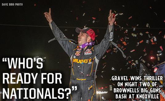 David Gravel Uses Brilliant Double-File Restart to Win Knoxville Thriller