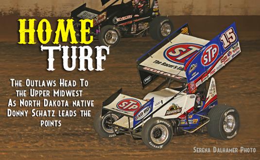 Five-time champion Donny Schatz Leads World of Outlaws STP Sprint Cars to Upper Midwest