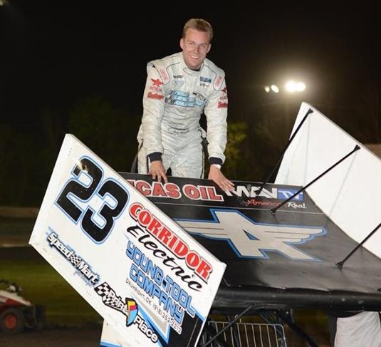 Bergman Captures First Victory of the Season at Battleground Speedway