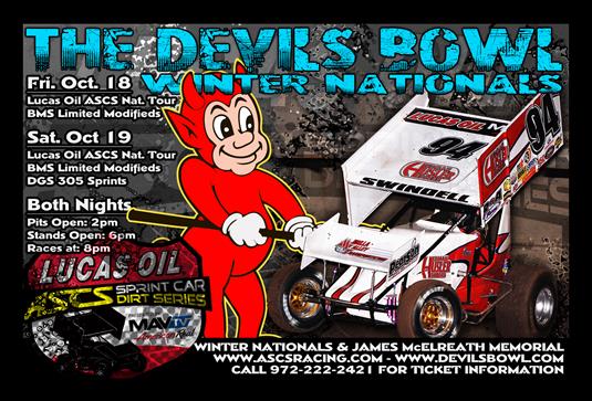 Lucas Oil ASCS title chase resumes at the Devil’s Bowl