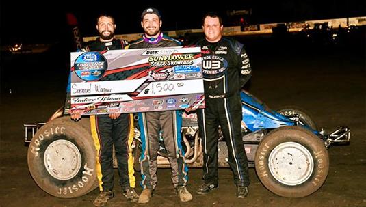 Samuel Wagner Snags First Career Win with POWRi WAR/MWRA in Weld Memorial at Lakeside Speedway