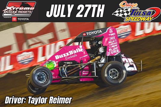 Xtreme Outlaw Series racer Taylor Reimer returns to her hometown of Tulsa!!