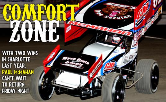 World of Outlaws STP Sprint Cars Charge into Charlotte Friday Night