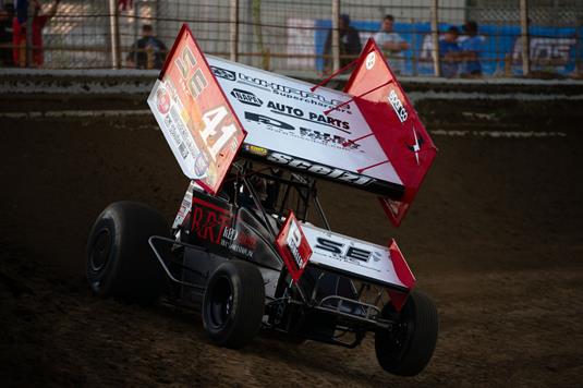 Dominic Scelzi Caps Weekend at Huset’s With Season-Best World of Outlaws Result