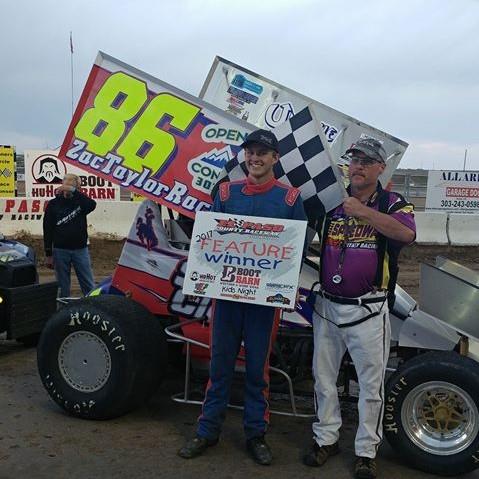 Taylor Records Third Consecutive Feature Victory