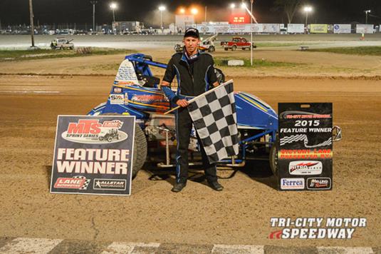 8.28.2015 Chad Wilson motors to first career win in the Michigan Topless Sprint Series.