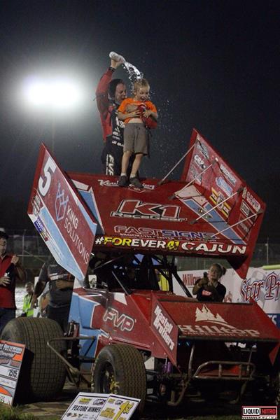 Bowers Picks Up Second Win of the Season with Upper Midwest Sprint Car Series