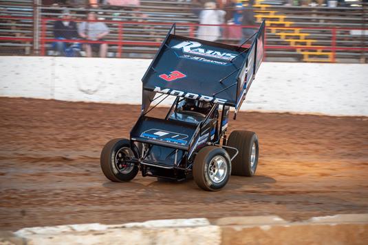 Two Of The Three For Moore At Lucas Oil Speedway