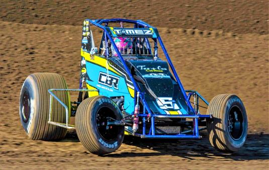MESERAULL RETAINS ISW LEAD BY A SINGLE DIGIT ENTERING GAS CITY MONDAY