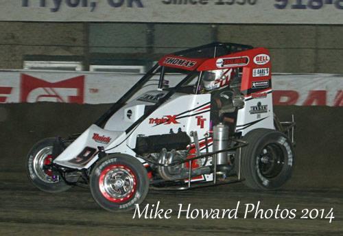 Thomas Captures Third Top Five, Set for Sprint Car Debut This Weekend