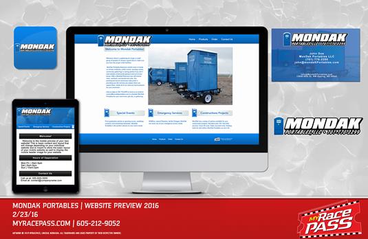 MyRacePass Develops Pro Platinum Business Website for MonDak Portables