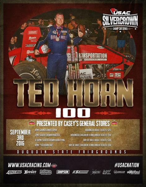 36 Drivers Entered For Saturday's "Ted Horn 100" at DuQuoin