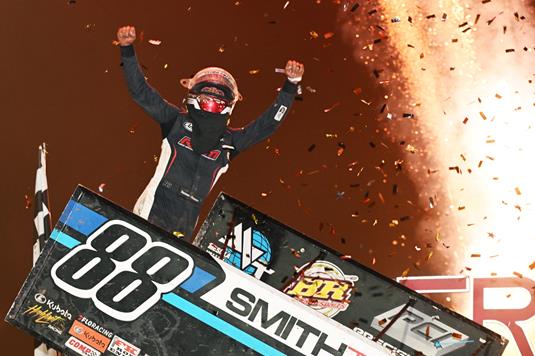 FEELS LIKE THE FIRST TIME: Tanner Thorson Tops Thriller at Lernerville, Wins from 12th over Brad Sweet