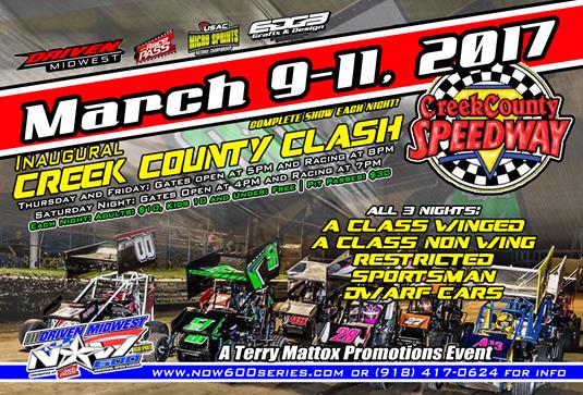 Creek County Clash Draws Near for the Driven Midwest USAC NOW600 National Micros