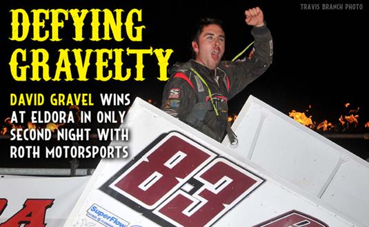 Gravel Earns Second World of Outlaws STP Sprint Car Series Win of 2014