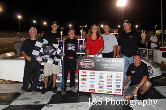 Marcham Doubles Up at Myrtle Beach in First Career Win