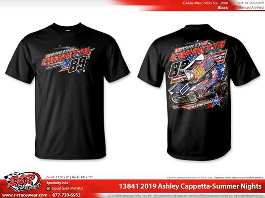 New T-shirts for patriotic scheme car are now available!