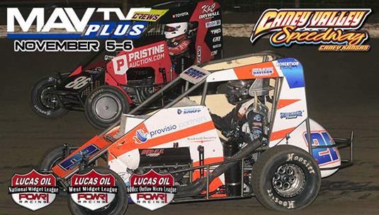 Lucas Oil POWRi National Midgets Crown Champions this Weekend at Caney Valley Speedway