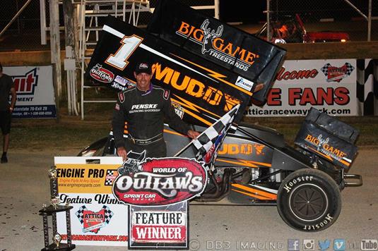 Blaney Leads Mainstream Holdings, Inc., Backed Team to World of Outlaws Win