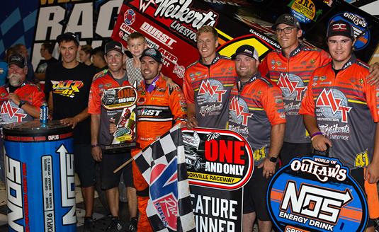 STEPPING IT UP: David Gravel Holds Off Kyle Larson To Win Night Two Of ‘The One and Only’