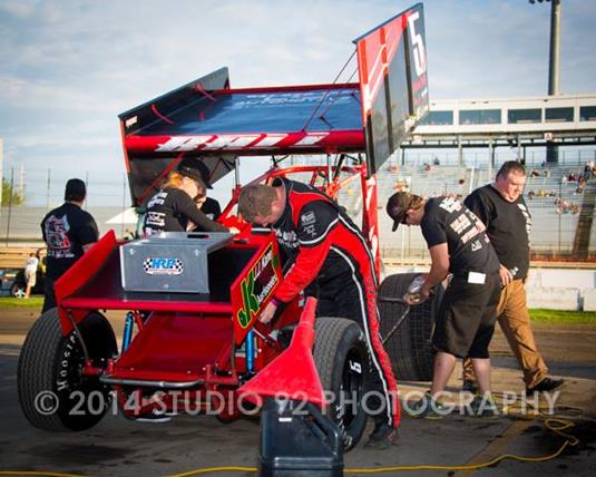 Ball Continues Consistency With Another Top 10 at Knoxville Raceway