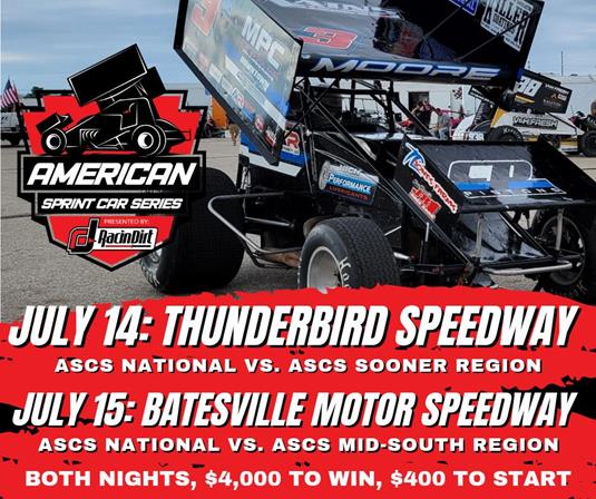 American Sprint Car Series Ready For Muskogee And Batesville This Weekend
