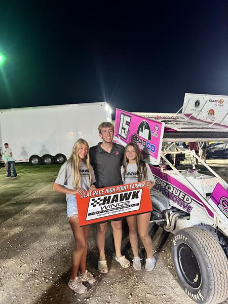 Cole Vanderheiden finds top-ten twice in South Dakota and Minnesota double