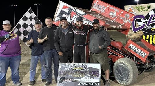 Kelly Miller Ghosts ASCS Northern Plains Field At Caper Speedway