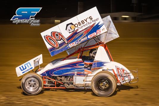 Adams Overcomes Flip for Best Finish of the Season at Attica Raceway Park