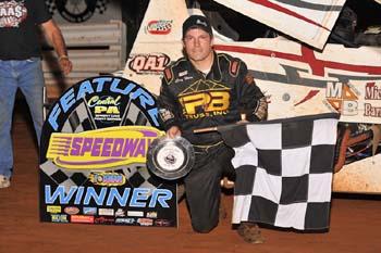 Rain and Two Winners in Central PA Sprint Series