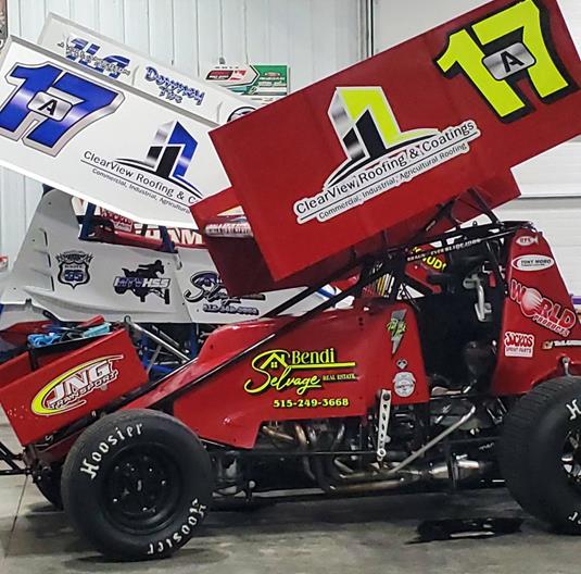 17 Year Old Jack Anderson, Racing 410 Weekly at Knoxville Raceway