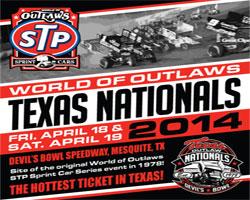 World of Outlaws STP Sprint Cars Return to Devil’s Bowl in 2014