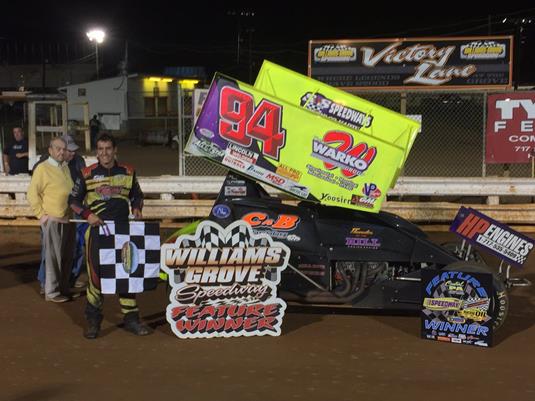 Smith Uses Old Race Car to Earn First Victory of the Season