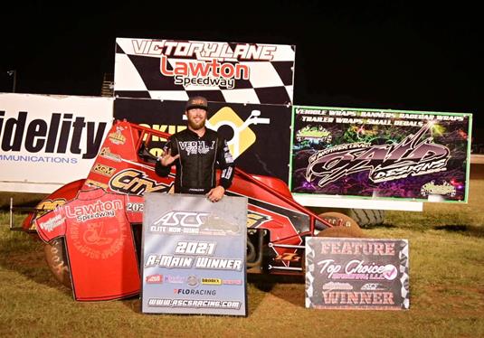 Steven Shebester On Top Again With ASCS Elite Non-Wing At Lawton Speedway