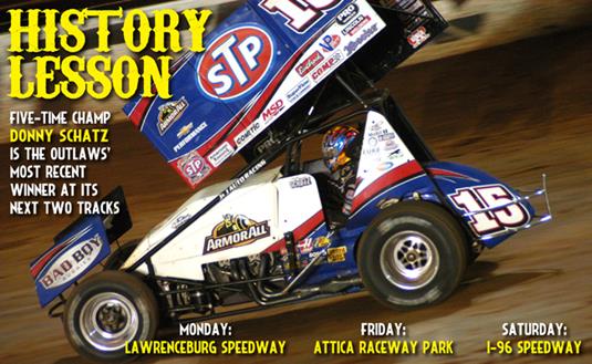 World of Outlaws STP Sprint Cars Gearing Up for Events This Week in Indiana, Ohio and Michigan