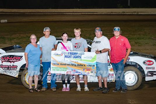 Congratulations to the Winners of Friday Night Lights 8/2/2024!! The Revival Dirt Late Model Series put on a great show!