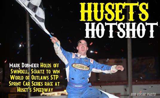 Mark Dobmeier Battles Schatz and Swindell to Win at Huset’s Speedway