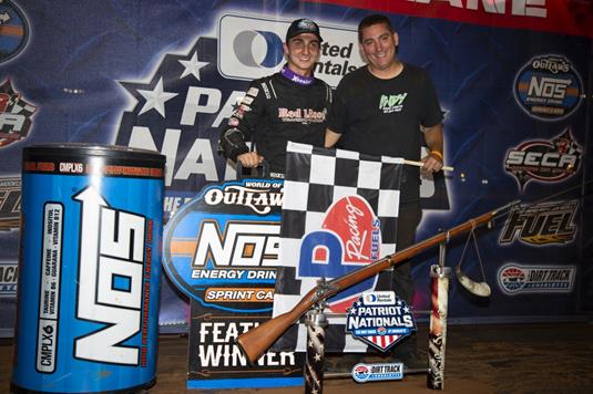 Giovanni Scelzi Powers to Win and Three Top Fives During Stout Weekend With World of Outlaws