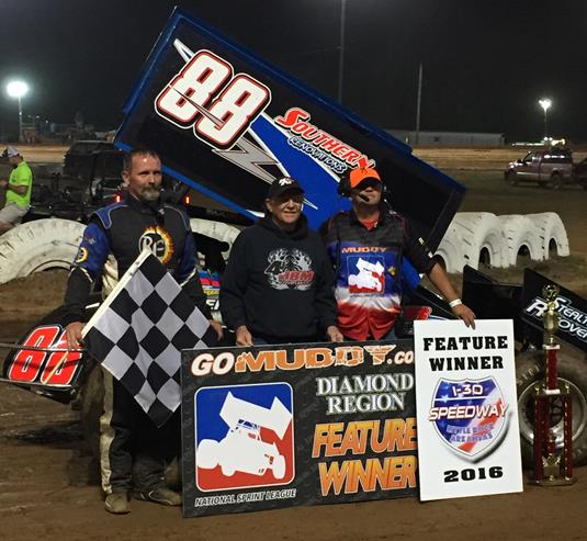 Crawley Earns GoMuddy.com NSL 360 Diamond Region Triumph at I-30 Speedway