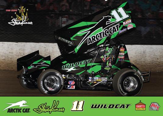 Kinser Teams with Arctic Cat for Winter Heat Sprint Car Showdown