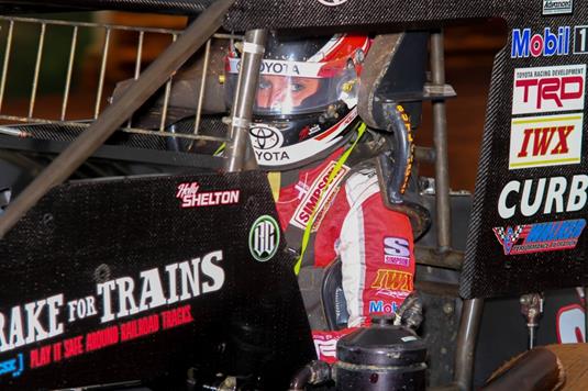 Shelton Equals USAC Record with 5th Place Run at Eldora