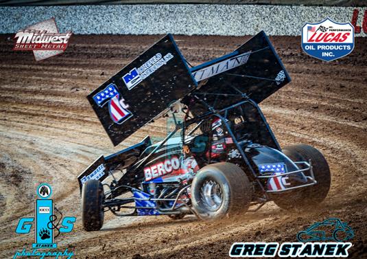 Justyn Cox and C&M Motorsports Battle ASCS National Tour in Wheatland, MO