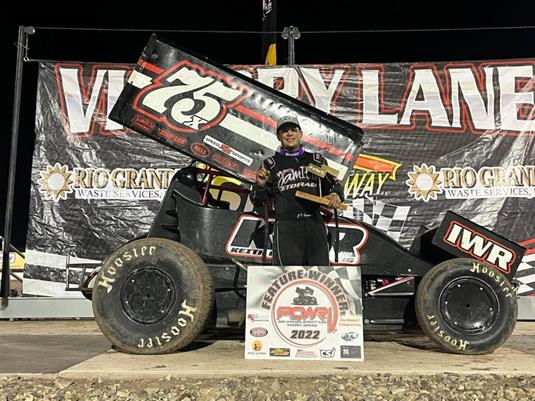 Caleb Saiz & JT Imperial with Weekend Wins in POWRi DWSS at Vado Speedway Park