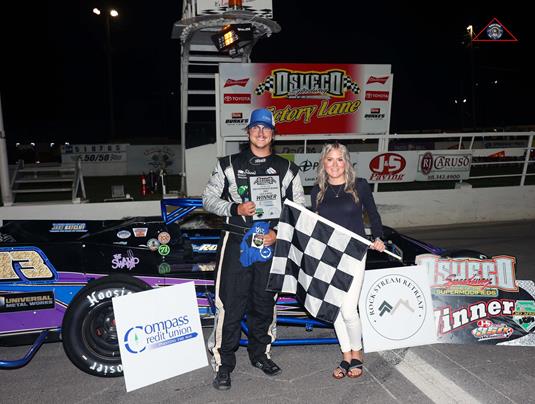 Griffin Miller Charges from 11th to Victory Lane in Ratcliff Racing No. 73 SBS