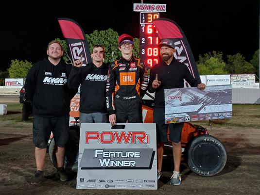 Ryan Timms Has Strong Week in Midget Action Highlighted By Two-Wins!