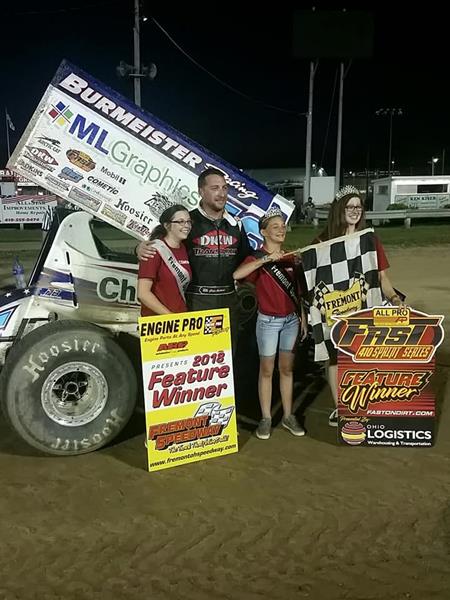 Andrews Records First Feature Victory of the Season at Fremont