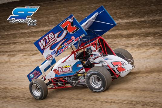 Sides Improves Throughout World of Outlaws Doubleheader at Knoxville