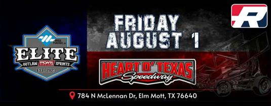 POWRi Elite Outlaw Sprints at Heart O’ Texas Speedway