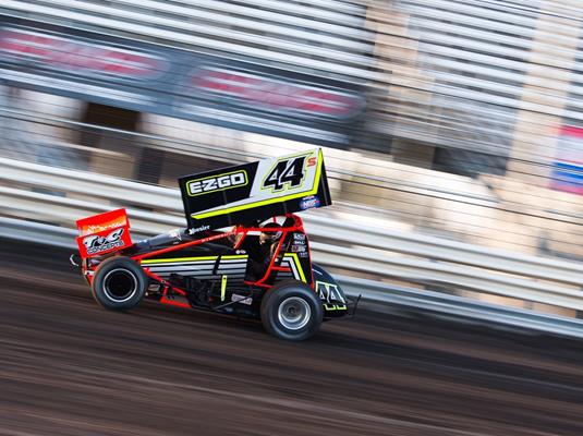 Starks Makes Progress During World of Outlaws Event at Knoxville Raceway