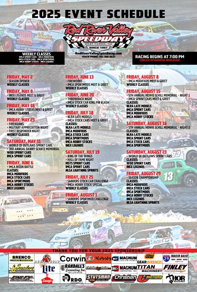 2025 Schedule